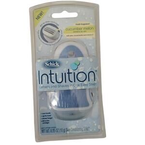 Schick Intuition 3 Blade All in One Cartridge Razor Cucumber Melon Vintage 2003